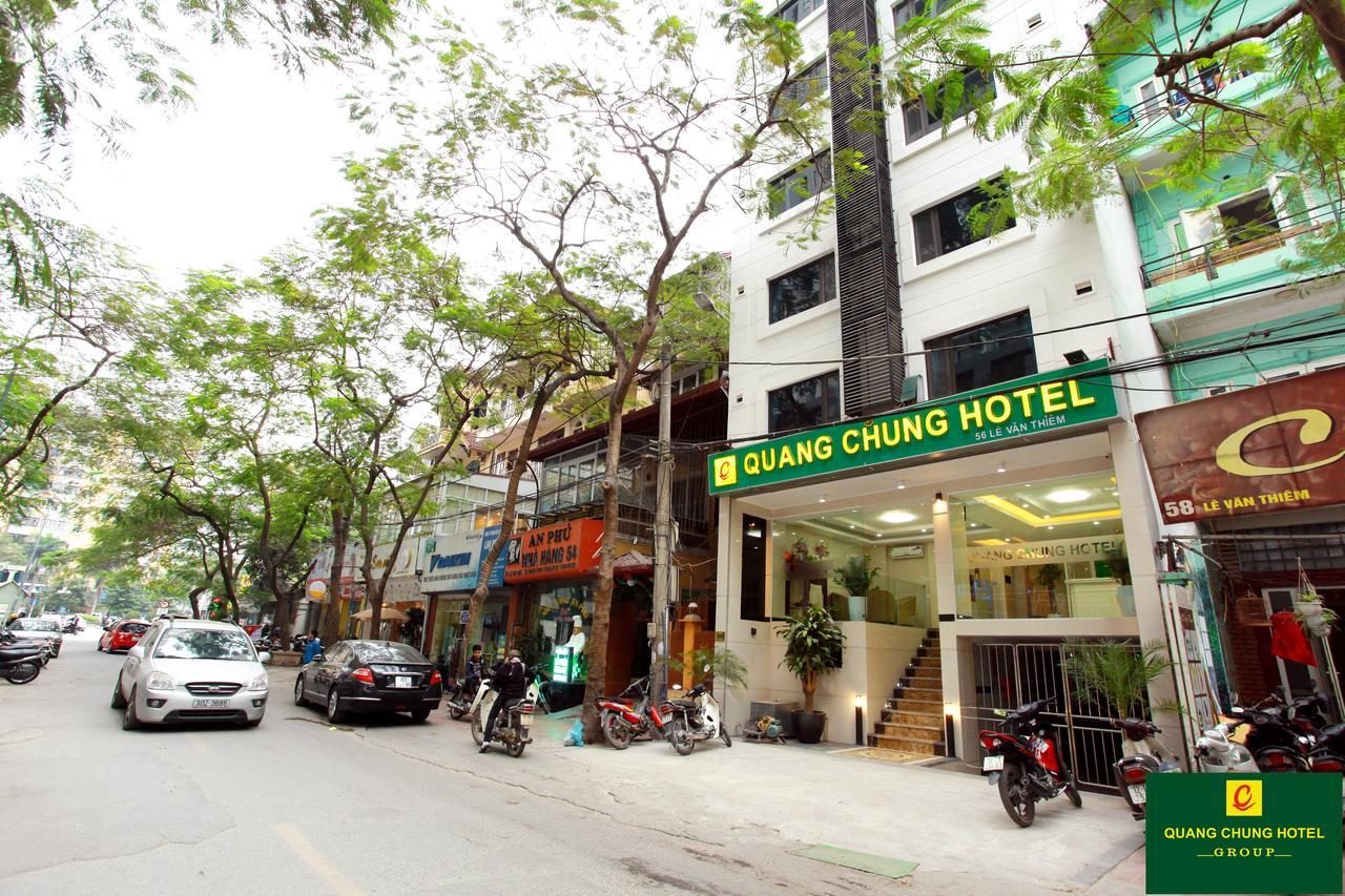 Quang Chung Hotel - 56 Le Van Thiem - By Bay Luxury Hanoi Exterior photo